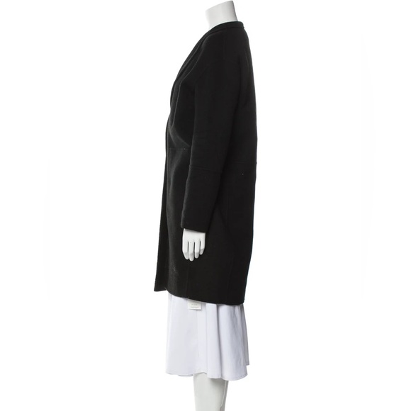 Rag & Bone Black Wool Pea Coat, Size 6 - Picture 2 of 10